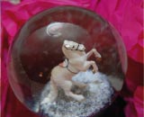Schneekugel aus Souvenirbox